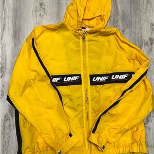 YELLOW UNIF WINDBREAKER